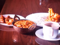 Baigan Bharta - Smoky roasted eggplant dish at Tandoori Kitchen