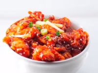 Himalayan Sweet Orange Chicken at Tandoori Kitchen