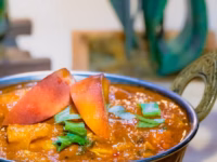 Peach Curry at Tandoori Kitchen
