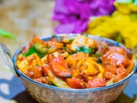 Indian Karahi - Tofu karahi at Tandoori Kitchen