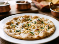 Garlic Roti (Whole Wheat)
