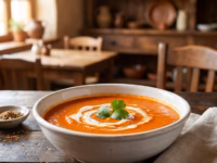 Tomato Coconut Soup